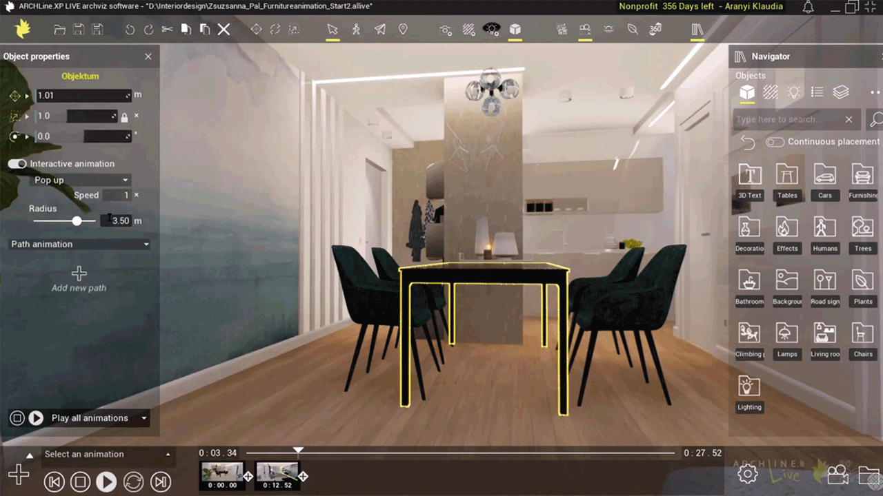 animations interactives