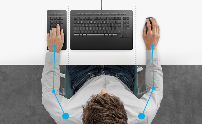 Keypad-et-Numpad-Pro---position-ergonomique-au-bureau